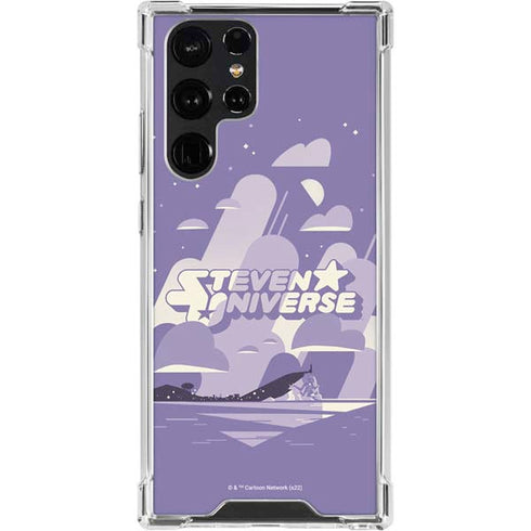 Cartoon Network Steven Universe Purple Steven Universe Galaxy S24 Ultra Clear Case