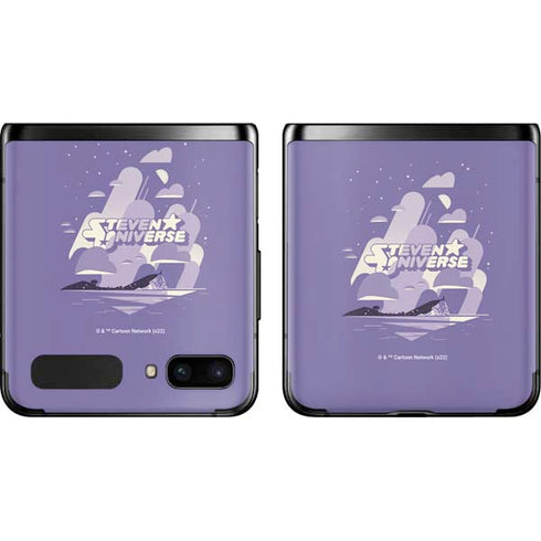 Cartoon Network Steven Universe Purple Steven Universe Galaxy Z Flip Skin