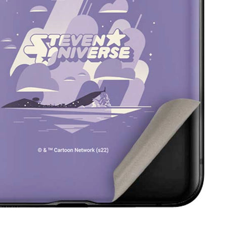 Cartoon Network Steven Universe Purple Steven Universe Galaxy Z Flip Skin