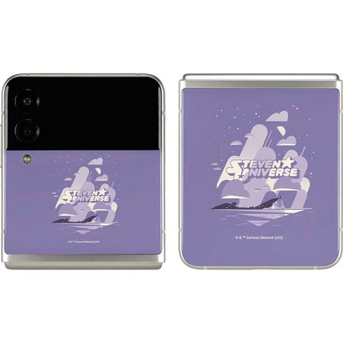 Cartoon Network Steven Universe Purple Steven Universe Galaxy Z Flip3 5G Skin