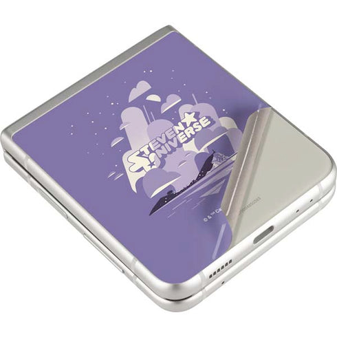 Cartoon Network Steven Universe Purple Steven Universe Galaxy Z Flip3 5G Skin