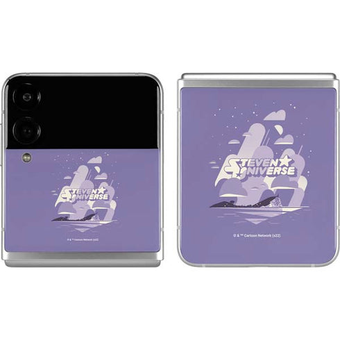 Cartoon Network Steven Universe Purple Steven Universe Galaxy Z Flip4 5G Skin