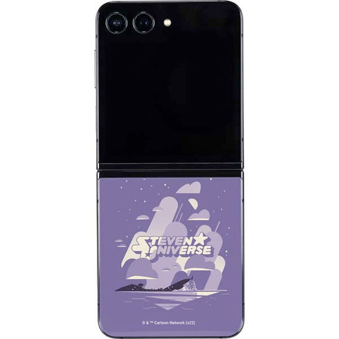 Cartoon Network Steven Universe Purple Steven Universe Galaxy Z Flip5 5G Skin