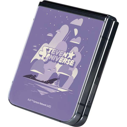 Cartoon Network Steven Universe Purple Steven Universe Galaxy Z Flip5 5G Skin