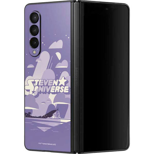 Cartoon Network Steven Universe Purple Steven Universe Galaxy Z Fold3 5G Skin