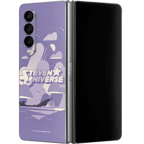 Cartoon Network Steven Universe Purple Steven Universe Galaxy Z Fold4 5G Skin