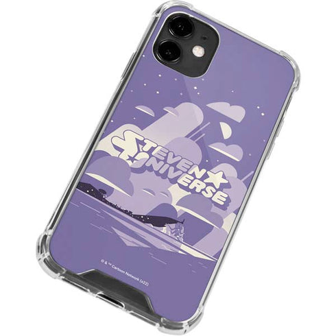 Cartoon Network Steven Universe Purple Steven Universe iPhone 12 Clear Case