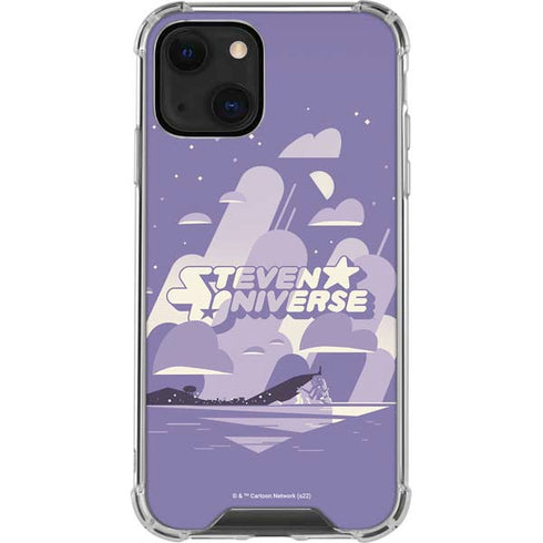 Cartoon Network Steven Universe Purple Steven Universe iPhone 14 Plus Clear Case