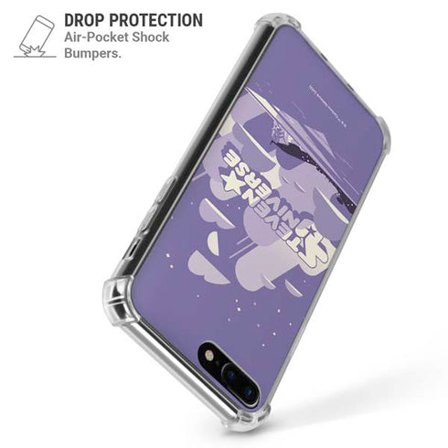 Cartoon Network Steven Universe Purple Steven Universe iPhone 7/8 Plus Clear Case