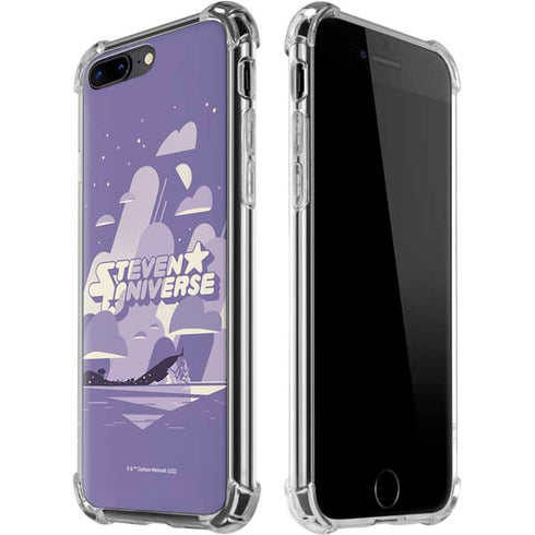Cartoon Network Steven Universe Purple Steven Universe iPhone 7/8 Plus Clear Case