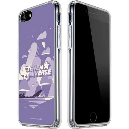 Cartoon Network Steven Universe Purple Steven Universe iPhone SE (2nd & 3rd Gen) Clear Case