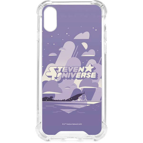 Cartoon Network Steven Universe Purple Steven Universe iPhone XS Clear Case