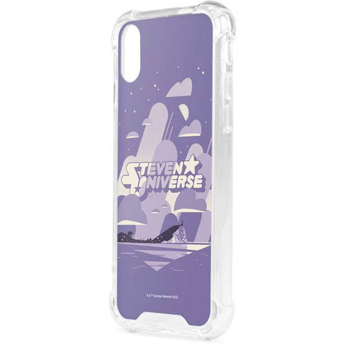 Cartoon Network Steven Universe Purple Steven Universe iPhone XS Clear Case