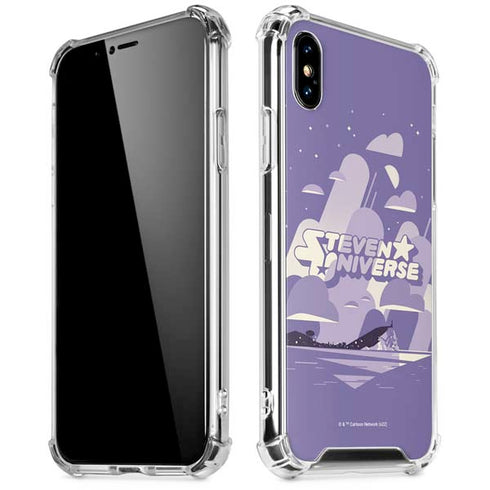 Cartoon Network Steven Universe Purple Steven Universe iPhone XS Max Clear Case