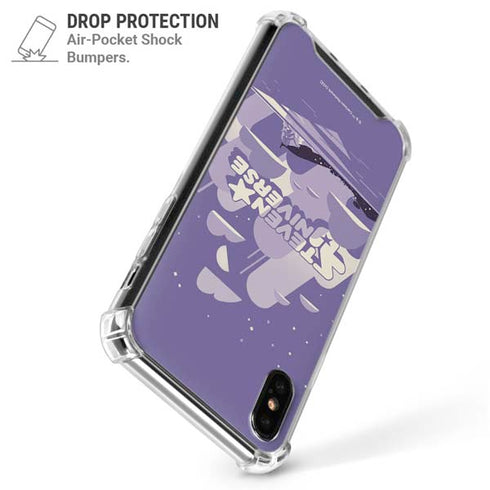 Cartoon Network Steven Universe Purple Steven Universe iPhone XS Max Clear Case