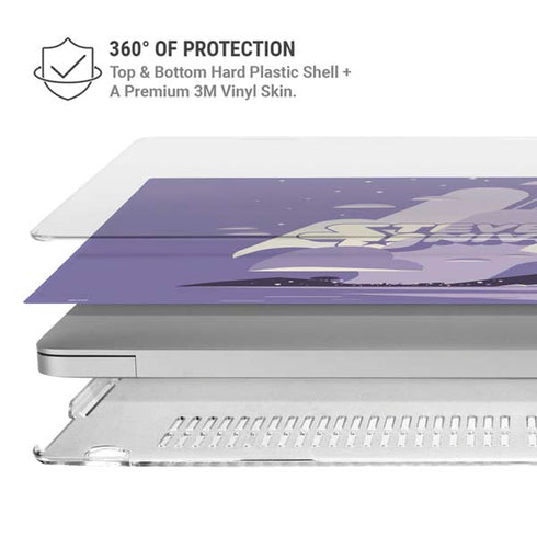Cartoon Network Steven Universe Purple Steven Universe MacBook Air 15in (2023-2025) Case plus Skin