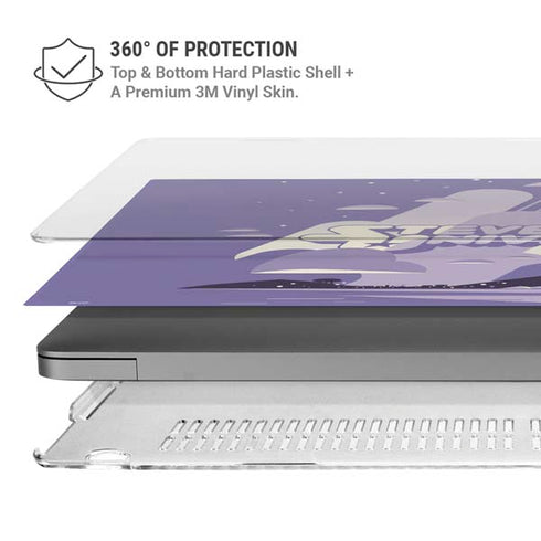 Cartoon Network Steven Universe Purple Steven Universe MacBook Pro 16in (2021-25) Case plus Skin