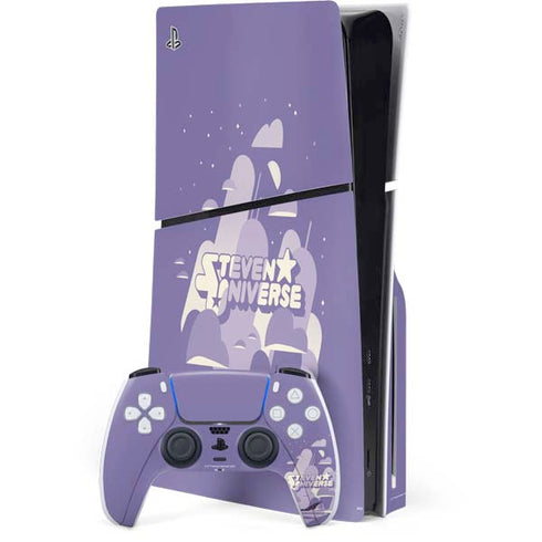Cartoon Network Steven Universe Purple Steven Universe PS5 Slim Disk Bundle Skin