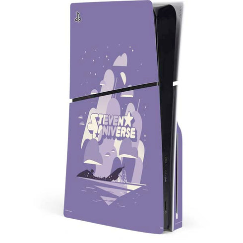 Cartoon Network Steven Universe Purple Steven Universe PS5 Slim Disk Console Skin