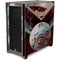 DC Comics Superman Purple Abstract Collage Corsair 4000D Tempered Glass Mid-Tower ATX Case Skin