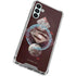 DC Comics Superman Purple Abstract Collage Galaxy A13 5G Clear Case