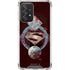 DC Comics Superman Purple Abstract Collage Galaxy A52 5G Clear Case