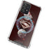 DC Comics Superman Purple Abstract Collage Galaxy A52 5G Clear Case