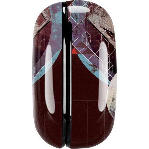 DC Comics Superman Purple Abstract Collage Galaxy Buds Pro Skin