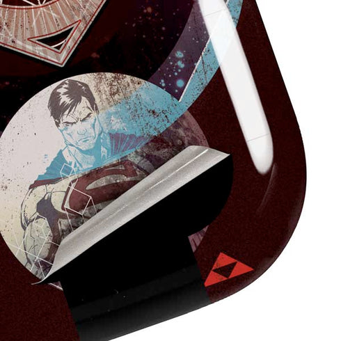 DC Comics Superman Purple Abstract Collage Galaxy Buds Pro Skin