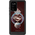 DC Comics Superman Purple Abstract Collage Galaxy Note20 5G Waterproof Case