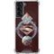 DC Comics Superman Purple Abstract Collage Galaxy S21 5G Clear Case