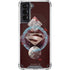 DC Comics Superman Purple Abstract Collage Galaxy S21 5G Clear Case