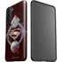 DC Comics Superman Purple Abstract Collage Galaxy S21 Plus 5G Pro Case