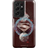 DC Comics Superman Purple Abstract Collage Galaxy S21 Ultra 5G Pro Case