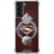 DC Comics Superman Purple Abstract Collage Galaxy S22 Clear Case
