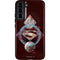 DC Comics Superman Purple Abstract Collage Galaxy S22 Plus Pro Case