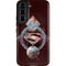 DC Comics Superman Purple Abstract Collage Galaxy S22 Pro Case