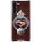 DC Comics Superman Purple Abstract Collage Galaxy S23 Plus Clear Case