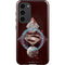 DC Comics Superman Purple Abstract Collage Galaxy S23 Plus Pro Case