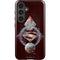 DC Comics Superman Purple Abstract Collage Galaxy S24 Impact Case