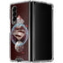 DC Comics Superman Purple Abstract Collage Galaxy Z Fold4 5G Clear Case