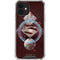 DC Comics Superman Purple Abstract Collage iPhone 12 Clear Case