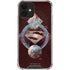 DC Comics Superman Purple Abstract Collage iPhone 12 Clear Case