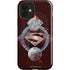 DC Comics Superman Purple Abstract Collage iPhone 12 Impact Case