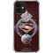 DC Comics Superman Purple Abstract Collage iPhone 12 Mini Clear Case