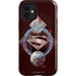 DC Comics Superman Purple Abstract Collage iPhone 12 Mini Impact Case