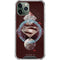 DC Comics Superman Purple Abstract Collage iPhone 12 Pro Clear Case