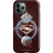 DC Comics Superman Purple Abstract Collage iPhone 12 Pro Max Impact Case