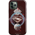 DC Comics Superman Purple Abstract Collage iPhone 12 Pro Max Impact Case