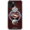 DC Comics Superman Purple Abstract Collage iPhone 13 Clear Case